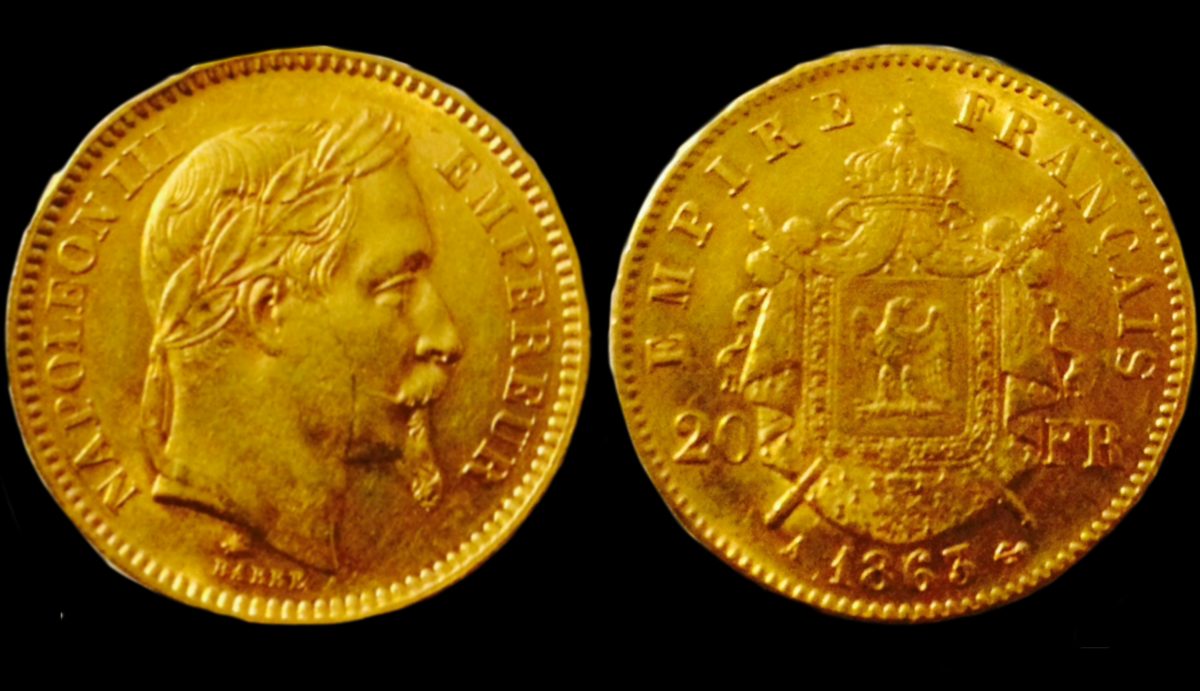 Napoléon or — Pièces de monnaie ancienne